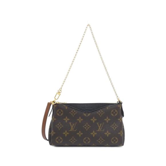 Louis Vuitton Monogram Pallas Clutch M41639 Shoulder Bag - Picture 1 of 5